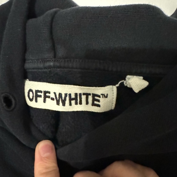 Off-White Virgil Abloh Cut Off Series Hoodie - Picture 11 of 11